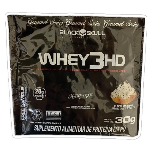 Black Skull Sachets Whey 3HD 30 г (Flakes Ice Cream)